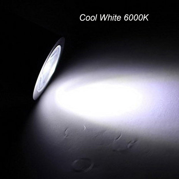 5W Wall Mounted Reading Light Flexible Gooseneck LED Sconce Lamp with Plug & Switch for Bedroom, Office, Workbench, Studio (03 Black Cool)