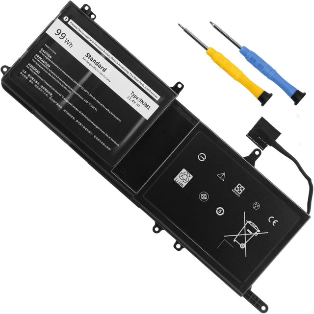 11.4V 99Wh 9NJM1 Laptop Battery for Dell Alien Ware 17 R4 R5 15 R3 R4 P31E001 P31E002 P69F001 P69F002 ALW17C-D1738 D1748 D1758 D1848 D2738 D2748 D2758 R1748 Notebook 0546FF 44T2R HF250 MG2YH 01D82