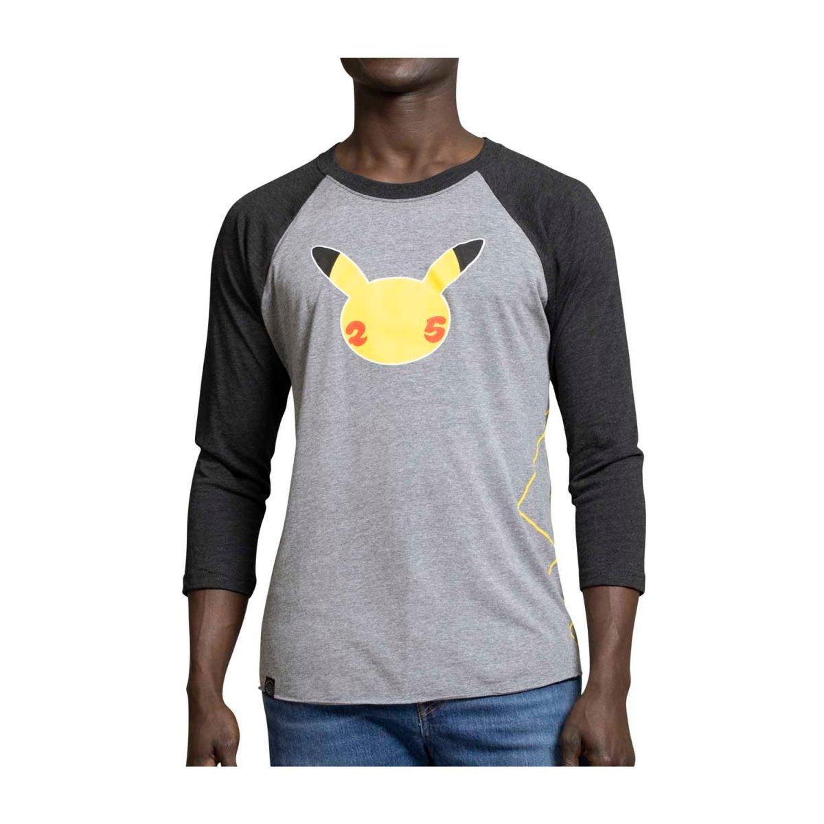 Pokémon Celebration Gray Raglan Shirt - Adult