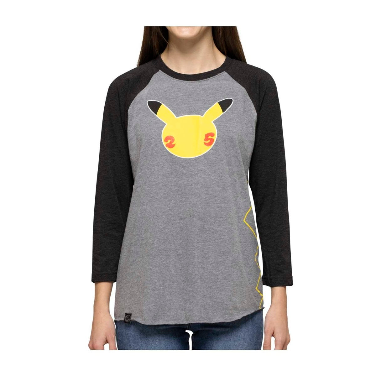 Pokémon Celebration Gray Raglan Shirt - Adult