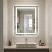 28x36 LED Bathroom Vanity Mirror with Lights Lighted Vanity Mirror for Wall, Anti-Fog