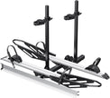 USED/LIKE NEW / Young 2-Bike Ebike Hitch Rack with Ramp, 200 lbs Capacity for Car, SUV