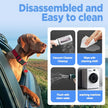 MYJAQI Back Seat Extender for Dogs, Hard Bottom Dog Car Seat Cover