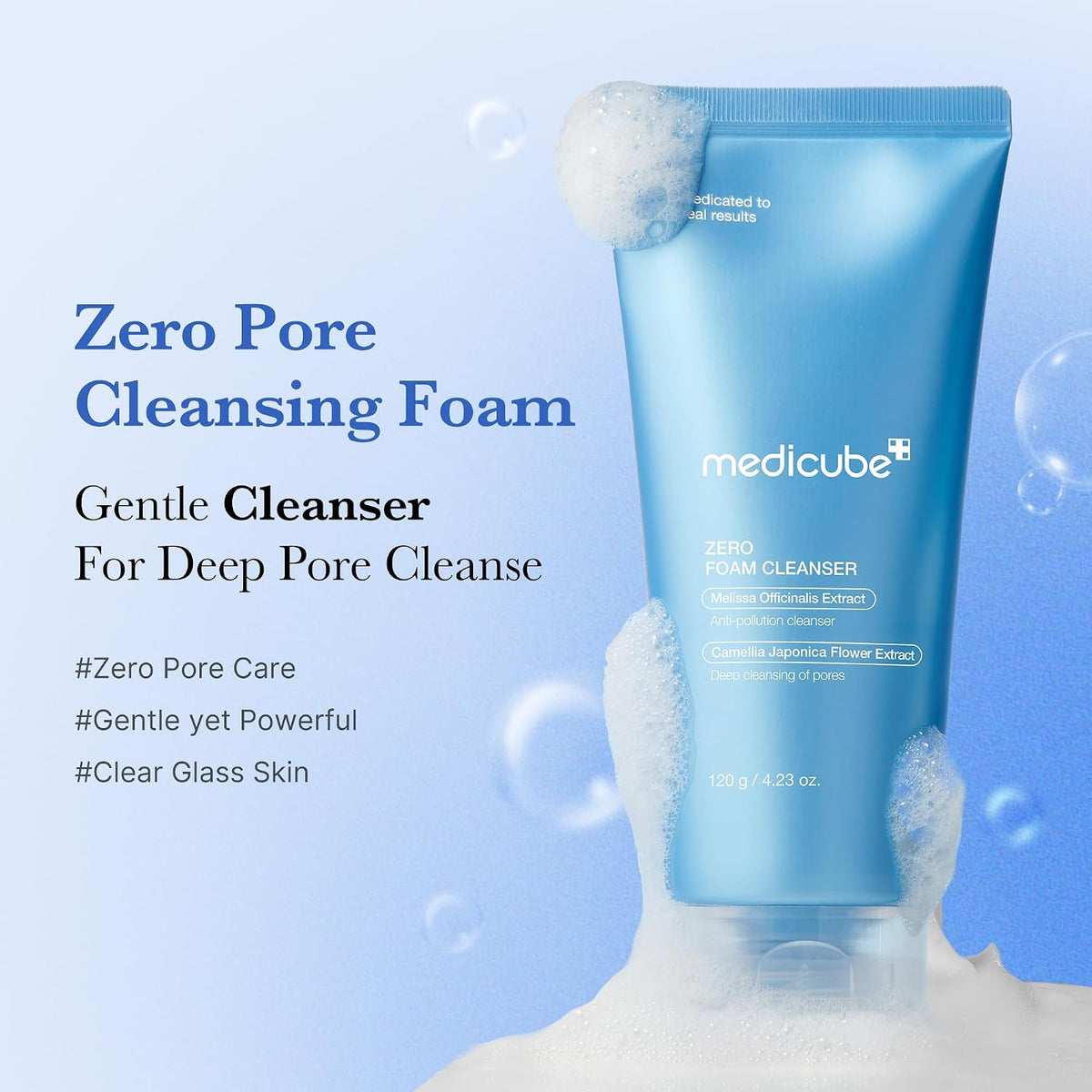 medicube Zero Foam Cleanser 120g
