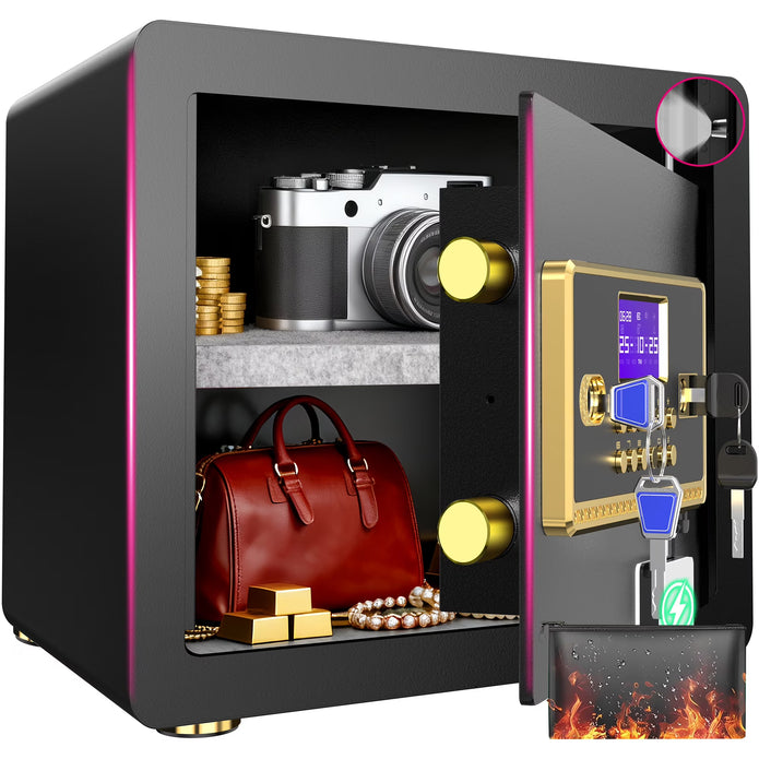 NEW 1.5 Cuft Home Security Safe Box with Digital Keypad - XX03