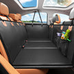 MYJAQI Back Seat Extender for Dogs, Hard Bottom Dog Car Seat Cover