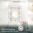 LED Mirror Bathroom Mirror with Lights, Lighted Vanity Mirror, Anti-Fog