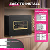 NEW 1.5 Cuft Home Security Safe Box with Digital Keypad - XX03