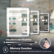 LED Mirror Bathroom Mirror with Lights, Lighted Vanity Mirror, Anti-Fog