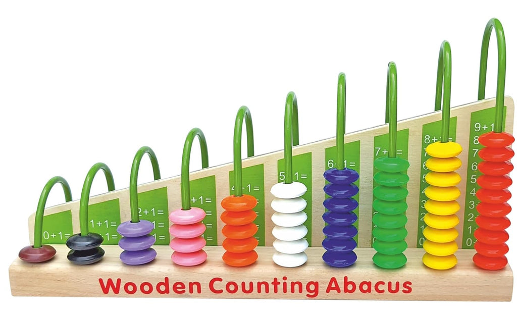 Little Genius Wooden Students Abacus, 3 Years & Above, Preschool Toys