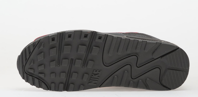Nike Air Max 90 Premium Iron Grey University Red