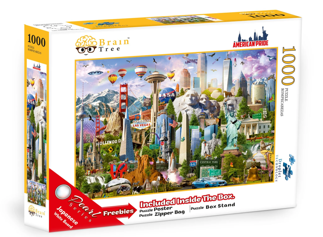 1000 Piece Jigsaw Puzzle by Brain Tree / ASSORTED
