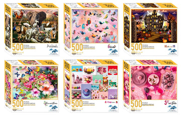 Brain Tree - 500 Pieces Adult Jigsaw Puzzle / ASSORTED