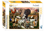 1000 Piece Jigsaw Puzzle with a perfect blend /Brain Tree Games /ASSORTED