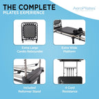 AeroPilates Reformer 651 Whole Body Resistance Pilates Workout Board Machine / 55-4700