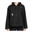 Pokemon Center Budew, Roselia & Roserade Pokémon Nature: Fall Black Utility Jacket - Women/ M