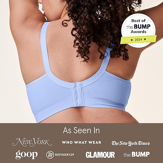 Bravado Designs Nursing Bras for Breastfeeding, Body Silk Seamless Wireless Bras for Women, Full Coverage Maternity Bra