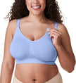 Bravado Designs Nursing Bras for Breastfeeding, Body Silk Seamless Wireless Bras for Women, Full Coverage Maternity Bra