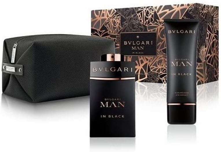 Bvlgari Man In Black Gift Set + Pouch