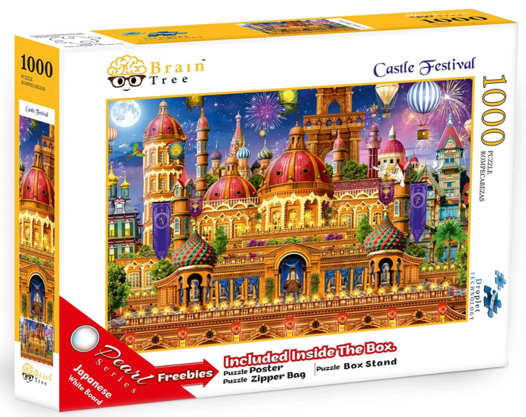 1000 Piece Jigsaw Puzzle by Brain Tree / ASSORTED