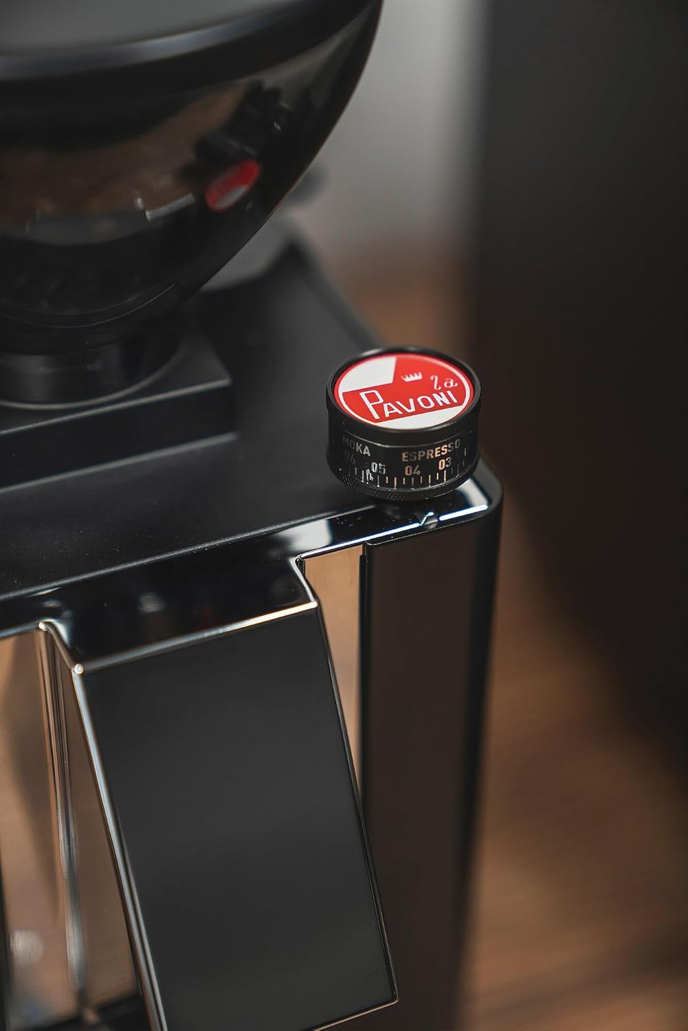 La Pavoni Coffeegrinder (LPGKBN02EU) Nuovo Kube Mill Nero
