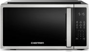 Chefman Compact Countertop Microwave, 0.7 Cu Ft, 700W, Stainless