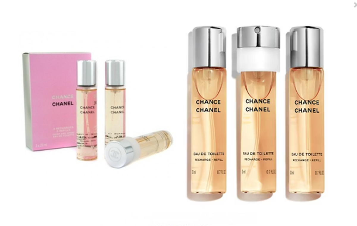 CHANEL Eau de Toilette Twist and Spray Refill 3x20 ml/0.7 oz