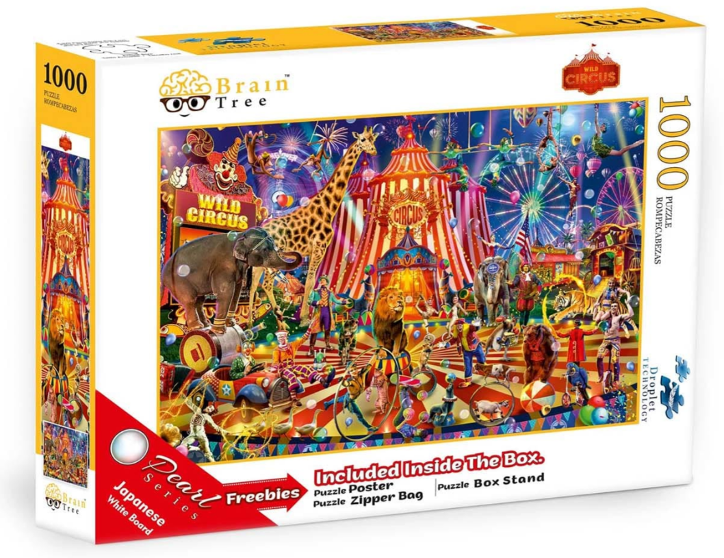 1000 Piece Jigsaw Puzzle by Brain Tree / ASSORTED