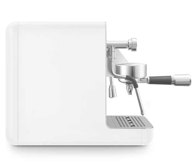 SMEG Espresso Manual Coffee Machine in White - EMC02WHMUS