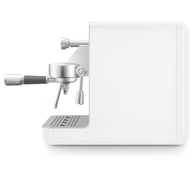 SMEG Espresso Manual Coffee Machine in White - EMC02WHMUS