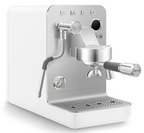 SMEG Espresso Manual Coffee Machine in White - EMC02WHMUS
