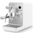 SMEG Espresso Manual Coffee Machine in White - EMC02WHMUS