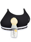 Bravado Designs  Clip and Pump Hands-Free Nursing Sustainable Bra Accessory, Black