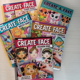 Create a Face Sticker Play Set for Kids