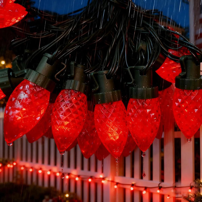 Christmas String Lights, 65FT 100 LED C9 Color Changing