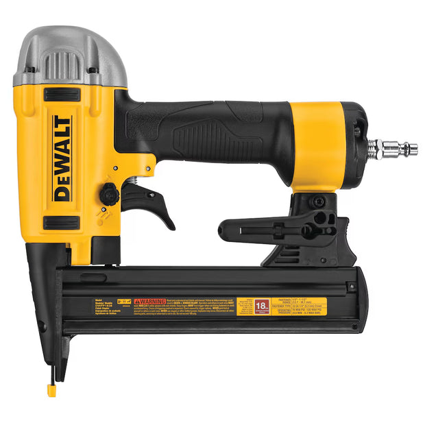 DEWALT 18 Gauge 1/4-inch Crown 1-1/2-inch Finishing Stapler Model # DWFP1838