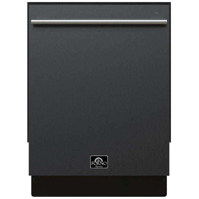 Forno Romano Espresso 24 in. Built-In Tall Tub, Top Control  Dishwasher, 52 dBA, ENERGY STAR