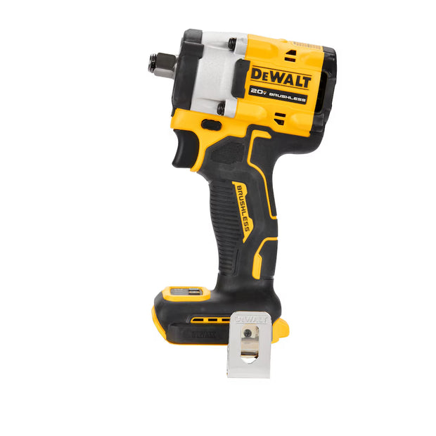 DEWALT 20V MAX ATOMIC Lithium-Ion Brushless Cordless 1/2" Impact Wrench with Hog Ring Anvil (Tool Only) Model # DCF921B