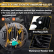 7 Inch Round LED Motorcycle Headlights DOT Approved with Housing Bucket Mounting Bracket Amber Turn Signal Lights compatible with Honda CB400 Hornet Suzuki Kawasaki Yamaha Cafe Racer