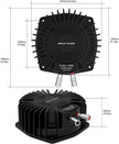 Douk Audio BS-1 Bass Shaker: 50W High Power Tactile Subwoofer Transducer for Home Theater, Car Audio & Gaming Chair Vibration Immersion (1 Pair)