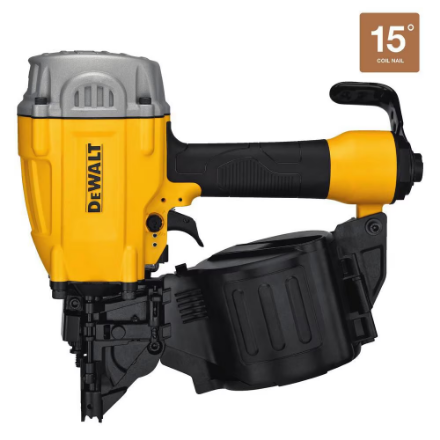 DEWALT 15 Degree Coil Framing Nailer DWF83C