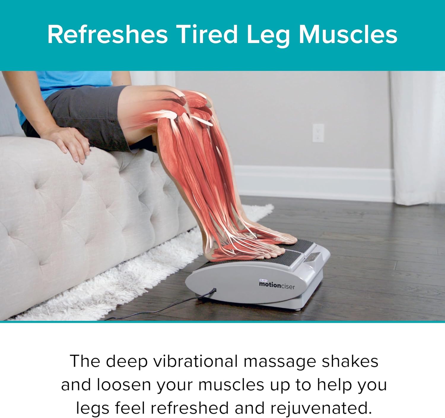 NEW/OPEN BOX DR-HO'S MotionCiser – Passive Leg Exerciser for Circulation & Neuropathy – Helps Relax Tight Muscles, Soothes Neuropathy in Feet and Lower Limbs