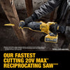 DEWALT 20V MAX XR Brushless Cordless Reciprocating Saw (Tool Only) Model # DCS384B