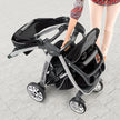 New Chicco Bravofor2 LE 2 Passenger Standing/Sitting Quick Fold Stroller/ BLACK