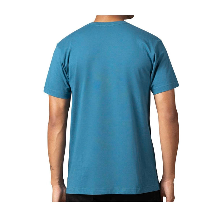 Pikachu, Shiinotic & Friends Pokémon Nature: Fall Blue Relaxed Fit Crew Neck T-Shirt - Adult