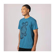 Pikachu, Shiinotic & Friends Pokémon Nature: Fall Blue Relaxed Fit Crew Neck T-Shirt - Adult