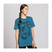 Pikachu, Shiinotic & Friends Pokémon Nature: Fall Blue Relaxed Fit Crew Neck T-Shirt - Adult