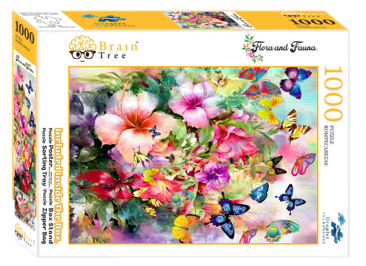 1000 Piece Jigsaw Puzzle with a perfect blend /Brain Tree Games /ASSORTED
