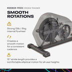 Reebok Elliptical Exercise Machine: Bluetooth Compatible Front Driven Cross Trainer