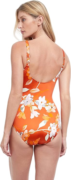 Gottex Women's Standard Amore Shaped Square Neck One Piece Swimsuit